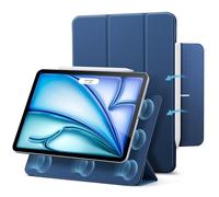 ESR Coque Magnétique pour iPad Air 11 Pouces M4/M3/M2(2026/2025/2024), iPad Air 5/4(2022/2020), iPad Pro 11 2018, Fixation Mag, Veille/Réveil Auto, Couverture Fine et Soyeuse, Série Rebound, Bleu
