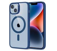 ESR Coque Magnétique pour iPhone 14/13, Bleu Transparente