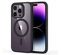 ESR Coque Magnétique pour iPhone 14 Pro, Noir Transparente