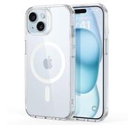 ESR Gear Coque iPhone 15 Plus Série Classic MagSafe Anti-jaunissement Antichoc militaire Transparente