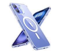 ESR Coque Magnétique pour iPhone 16, Transparente | Anti-jaunissement, Ultra Mince, Protection Chute 3X Militaire, Absorption des Chocs, Résiste aux Rayures