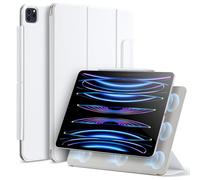 ESR Coque Magnétique Rebound Compatible avec iPad Pro 11 Pouces (2022/2021/2020, 4e/3e/2e Génération, Fixation Magnétique Sure, Support à Deux Positions, Support Pencil, Veille/réveil Auto, Blanc