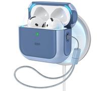 ESR Coque pour AirPods 4, Compatible avec MagSafe, Couvercle Magnétique