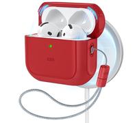 ESR Coque pour AirPods 4, Compatible avec MagSafe, Couvercle Magnétique