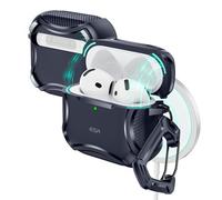 ESR Coque pour AirPods 5/4, Compatible MagSafe, Couvercle Magnétique, Bleu | Compatible avec les AirPods 5/4 (2026/2024), Protection Antichoc Renforcée, Série Robuste Cyber