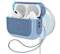 ESR Coque pour Airpods Pro 2/1, Compatible avec AirPods Pro 2023/2022/2019 (Câble USB-C/Lightning), Compatible avec MagSafe, Protection Hybride Contre Les Chutes, Bleu