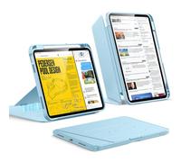 ESR Coque pour iPad A16, Coque iPad 11e/10e Gnération(2025/2022), Bleu Ciel | Couverture de Support Vertical, Angles de Support Multiples, Couverture Ultra-Stable avec Porte-Stylet, Série Flip
