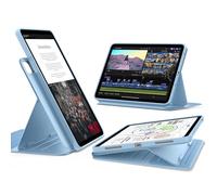 ESR Coque pour iPad Air 11(2026/2025/2024), iPad Air 5/4(2022/2020), Coque Magnétique Amovible, Support Portrait/Paysage Réglable, Vue D'écran surélevée,9 Angles de Positionnement, Série Shift, Bleu