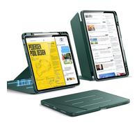 ESR Coque pour iPad Air 13 Pouces M4/M3/M2(2026/2025/2024), Couverture de Support Vertical, Angles de Support Multiples, Coque Ultra-Stable pour iPad Air 13 avec Porte-Stylet,Série Flip, Vert