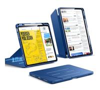 ESR Coque pour iPad Air 13 Pouces M4/M3/M2(2026/2025/2024), Couverture de Support Vertical, Angles de Support Multiples, Coque Ultra-Stable pour iPad Air 13 avec Porte-Stylet,Série Flip, Bleu Marine