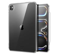 ESR Coque pour iPad Pro 11 Pouces M4 (2024), Fine et légère, Protection Contre Les Chocs et Les Chutes, Anti Jaunissement, Dos Rigide, Support Pencil Pro/USB-C,Série Classic, Transparent