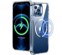 ESR Coque pour iPhone 12 Pro Max Compatible avec MagSafe, Magnétique Transparent avec HaloLock, Protection Antichoc Militaire, Transparent