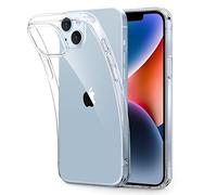 ESR Coque pour iPhone 14/iPhone 13, Coque Antichoc Silicone TPU Souple, Résistante au Jaunissement, Case Transparente pour iPhone14/13, Série Project Zero, Transparente