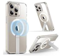 ESR Coque pour iPhone 16 Pro avec Support Pivotant, Transparente