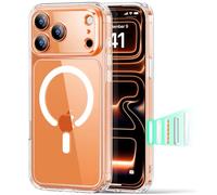 ESR Coque pour iPhone 17 Pro Max, Protection Commande de la Caméra, Compatible avec MagSafe, Protection Antichute de Qualité Militaire, Coins Air Guard Absorbant Les Chocs, Série Hybride,Transparente