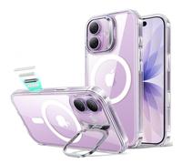 ESR Coque pour iPhone 17, Protection Commande de la Caméra, Compatible avec MagSafe, Protection Antichute de Qualité Militaire, Support Stash, Série Classic,Transparente