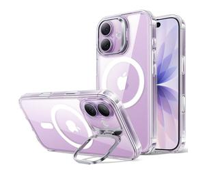 ESR Coque pour iPhone 17, Protection Commande de la Caméra, Compatible avec MagSafe, Protection Antichute de Qualité Militaire, Support Stash, Série Classic,Transparente