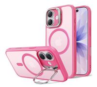 ESR Coque pour iPhone 17 Support Flex Magnétique, Rose Givré