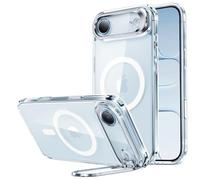 ESR Coque pour iPhone Air, Protection Commande de la Caméra, Compatible avec MagSafe, Coque pour iPhone 17 Air, Protection Antichute de Qualité Militaire, Support Stash, Série Classic, Transparente