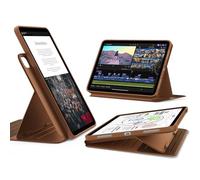 ESR Coque Rotative pour iPad Air 13 Pouces (2026/2025/2024) avec Coque Magnétique Amovible, Support Portrait/Paysage Réglable avec Vue D'écran Surélevée, 9 Angles de Position, Série Shift, Brun