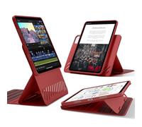 ESR for iPad Pro 12.9 Case (6th/5th Generation, 2022/2021), Removable Magnetic Cover, Adjustable Portrait/Landscape Stand with Raised Display View, 9 Standing Angles, Shift Series, Red