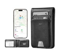ESR Geo Porte-cartes avec fonction Find My Full Find Me, blocage RFID, peut contenir jusqu'à 11 cartes plus espèces, Twillingt noir, Classique