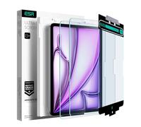 ESR Lot de 2 Films de Verre Trempé pour iPad Air 13 Pouces M3/M2 (2025/2024), Protection D'écran de Qualité Militaire avec Plateau D'application Facile, Résistant aux Rayures, Clarté HD