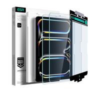 ESR Lot de 2 films de Verre Trempé pour iPad Pro 13 pouces M4 (2024), Film en Protection D'écran avec Plateau D'application Facile, Protection de Qualité Militaire, Résistant aux Rayures, Clarté HD