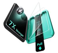 ESR Lot de 2 Protection Ecran Armorite pour iPad Pro 11 Pouces M5 2025/M4 2024, Verre Trempé 9H avec plateau UltraFit, Qualité Militaire, Clarté HD, Anti-Poussière et Anti-Bulles