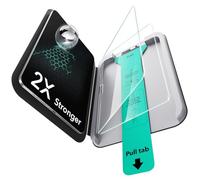 ESR Lot de 2 Protection Ecran pour iPad Pro 11 Pouces M5 2025/M4 2024, Verre Trempé 9H avec plateau UltraFit, Support Apple Pencil, Résistant aux Rayures, Clarté HD, Anti-Poussière et Anti-Bulles