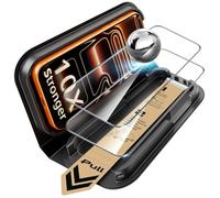 ESR Lot de 2 Verre trempé Corning™ pour phone 2026 Pro/17 PM, Protections D'écran de qualité Militaire, dureté Armorite 9H+, Incassable et Durable avec Plateau UltraFit