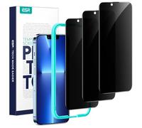 ESR Lot de 3 films de protection d'écran en verre trempé pour iPhone 14 Plus/iPhone 13 Pro Max - Bords micro-incurvés - Compatible avec les coques