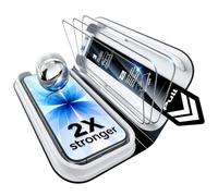 ESR Lot de 3 Verre Trempé pour iPhone 17/iPhone 16 Pro, Classic | Installation Facile en un Geste, Antichoc 2X, Verre Trempé 9H, Protection D'écran Intégrale, Plateau UltraFit, Sans Bulles