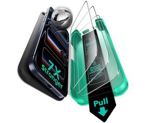 ESR Lot de 3 Verre Trempé pour iPhone 17 Pro Max, Armorite