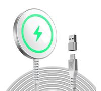 ESR Mini Chargeur sans Fil HaloLock, Chargeur Compatible avec MagSafe, Chargeur Compatible avec Les Séries iPhone 15/15 Plus/15 Pro/15 Pro Max/14/13/12, Fixation Magnétique Puissante, Agent