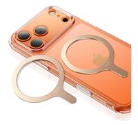 ESR pour Anneau Magnétique Compatible MagSafe, Lot de 2 Anneaux Métalliques Autocollant Telephone Universel, pour iPhone Air/17/16/15/14/13/12, Google Pixel 10, Galaxy S24/S23 et plus,Titane du désert