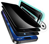 ESR Privacy Screen Protector, compatible avec iPhone 16 Plus, pack de 3