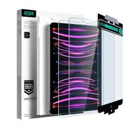 ESR Protecteur D'écran Série Armorite pour iPad Pro 12,9 Pouces (2022/2021/ 2020/2018), Film en Verre Trempé avec Plateau D'application Facile, Résistant aux Rayures, Clarté HD, lot de 2