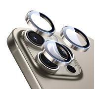 ESR Protection Objectif Caméra pour iPhone 16 Pro Max/16 Pro/15 Pro Max/15 Pro/14 Pro Max/14 Pro, Protecteurs Individuels HD Robustes, Anti Rayures, Ultra-fin, Série Armorite, 1 Pack, Tai