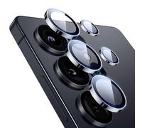 ESR Protection Objectif Caméra pour Samsung Galaxy S25 Ultra,Verre trempé ultra-fin, résistant aux rayures, bords en aluminium, compatible avec les coques, Lot de 2, Noir