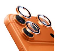 ESR Protections d'Objectif pour iPhone 17 Pro Max/17 Pro/16 Pro Max/16 Pro/15 Pro Max/15 Pro/14 Pro Max/14 Pro, Verre Trempé HD,Résistant aux Rayures, Série Armorite, Lot de 1, Orange