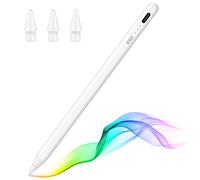ESR Stylet Tactile avec Rejet de Palme pour iPad 9/8/7/6, iPad Pro 11, iPad Pro 12.9, iPad Mini 6/5 et iPad Air 5/4/3, avec Détection D’Inclinaison, Fixation Magnétique, Blanc