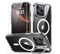 ESR Support hybride classique Halolock MagSafe & verre trempé Apple iPhone 16 Pro Max Transparent