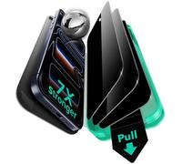 ESR Verre Trempé Anti-espion pour iPhone 17 Pro, 9H+ Protections D'écran, Armorite Ultra-résistant de Qualité Militaire, Incassable et très durable, avec Plateau UltraFit Mis à Jour, Lot de 3