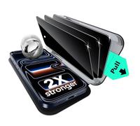 ESR Verre Trempé Anti-Espion pour iPhone 17 Pro Max, Protections D'écran de Qualité Militaire, Incassable, Dureté 9H et Protection de la Vie Privée, avec Plateau UltraFit, Lot de 3