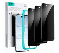 ESR Verre Trempé Anti-Espion pour iPhone Air, Protections D'écran de Qualité Militaire pour iPhone 17 Air, Incassable et Protection de la Confidentialité, avec Outil d'Installation，Lot de 3