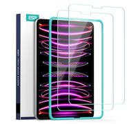 ESR Verre Trempé Compatible avec iPad Pro 12.9 (2022/2021/2020/2018), Protection écran Rayure-résistible, Cadre d'Installation Offert, HD Clair, Lot de 2