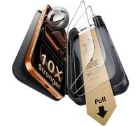 ESR Verre trempé Corning™ pour iPhone 17 Pro Max, Protections D'écran de qualité Militaire, dureté Armorite 9H+, Incassable et Durable avec Plateau UltraFit, Lot de 3