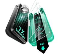 ESR 3 Pièces Verre Trempé pour iPhone 16 Pro, Sans Bulles ni Poussière, 9H+ Protecteur D'écran pour iPhone, Protection Incassable Militaire, Durable avec Outil D'installation Facile Mis à Jour