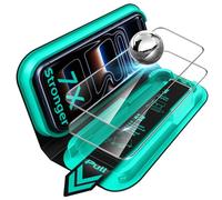 ESR Verre Trempé pour iPhone 17 Pro Max, 9H+ Protections D'écran, Armorite Ultra-résistant de Qualité Militaire, Incassable et très durable, avec Plateau UltraFit Mis à Jour, Lot de 2